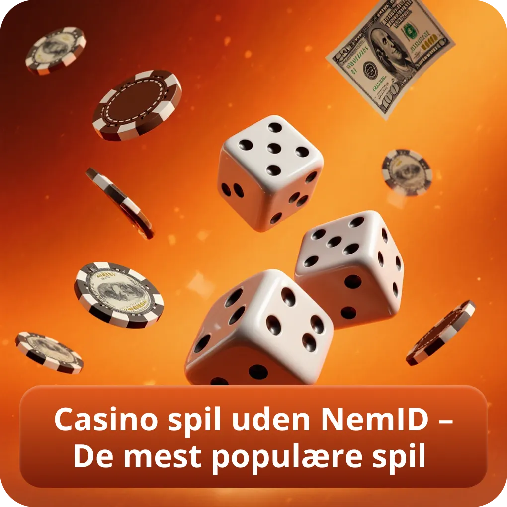 Casino spil uden NemID – De mest populære spil