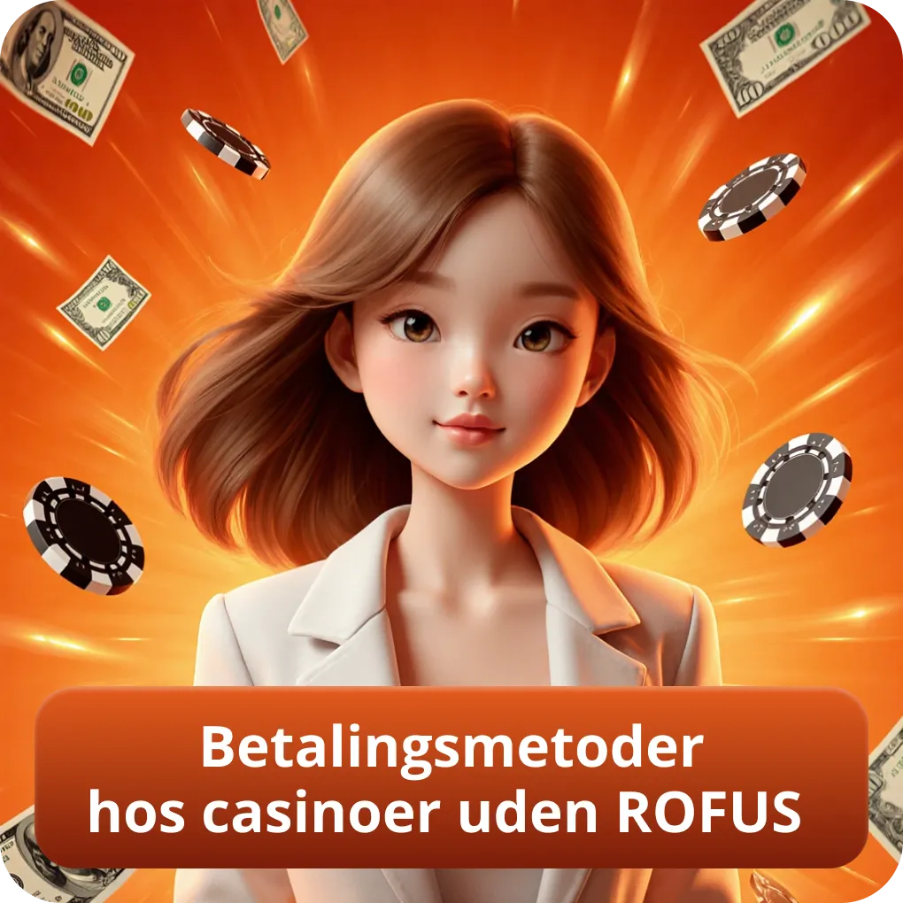 Betalingsmetoder hos casinoer uden ROFUS
