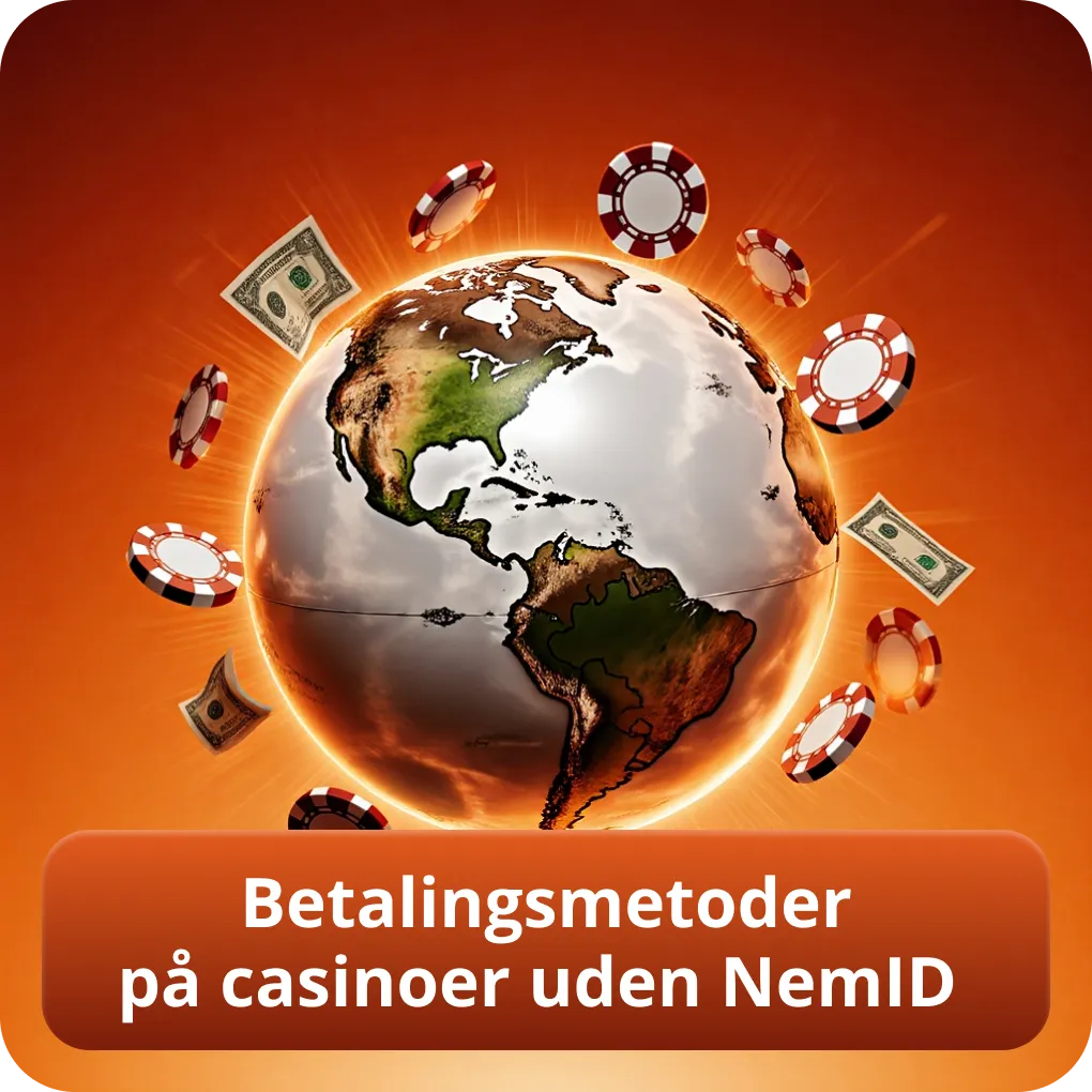 Betalingsmetoder på casinoer uden NemID